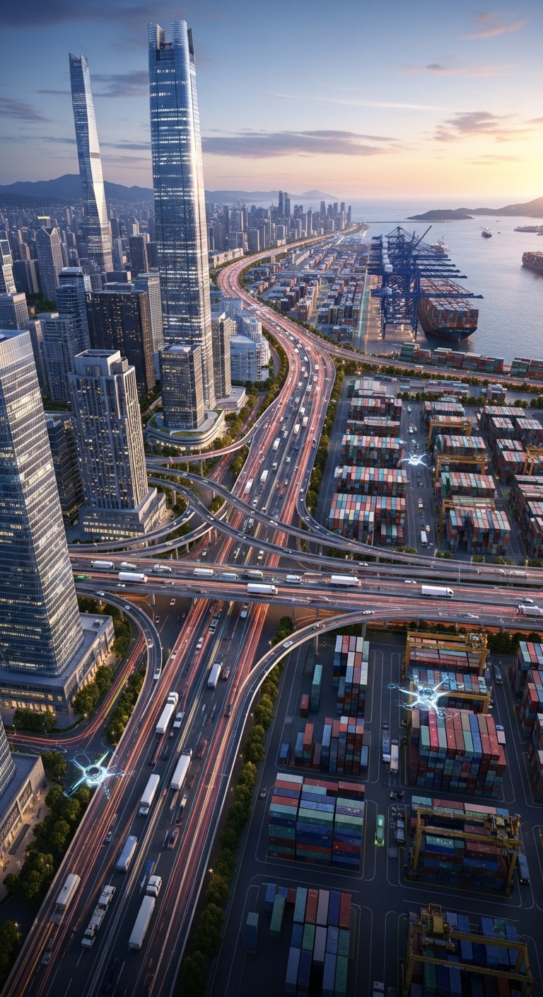 Asian Metropolis and Logistics Hub