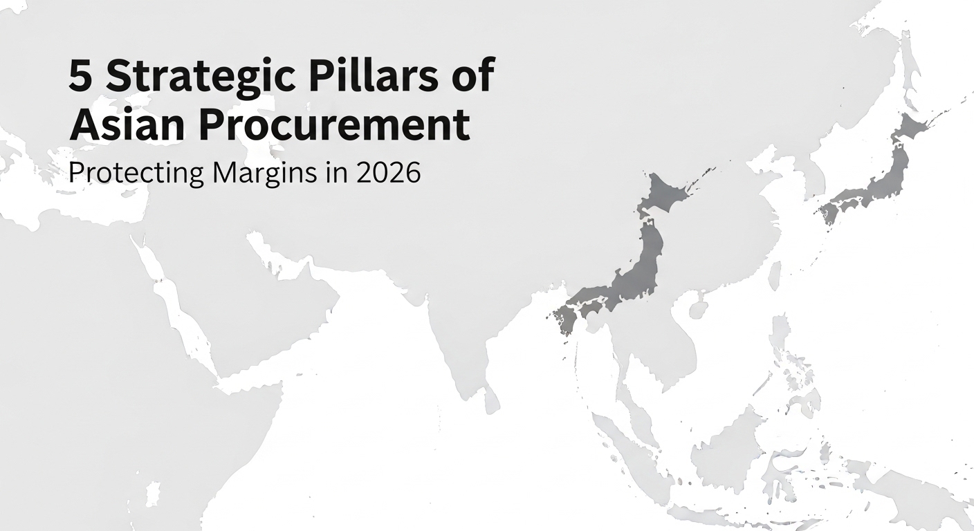 5 Strategic Pillars of Asian Procurement: Protecting Margins in 2026
